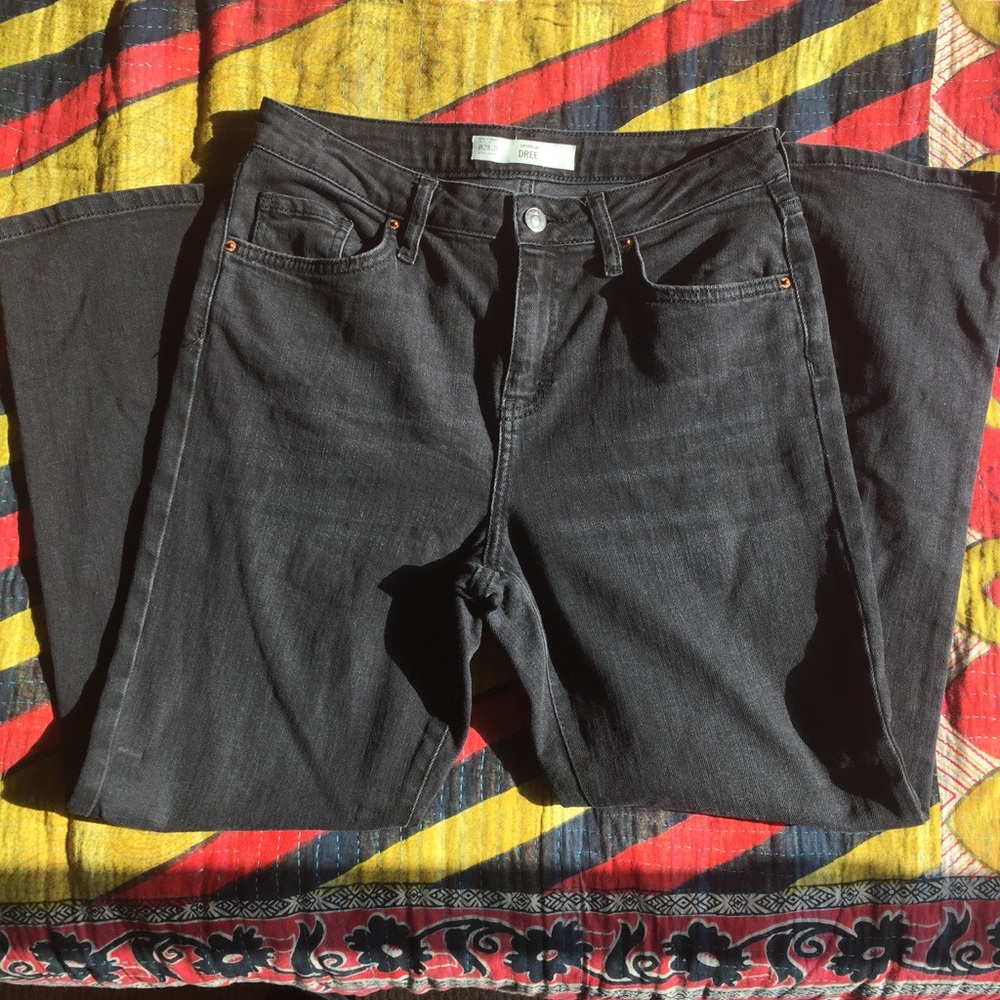 Topshop Kick Flare Dree Jeans, 28